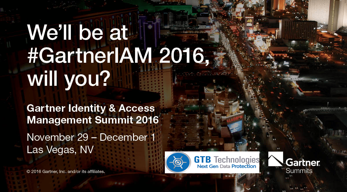 Gartner IAM Summit with Content Aware Enterprise DRM