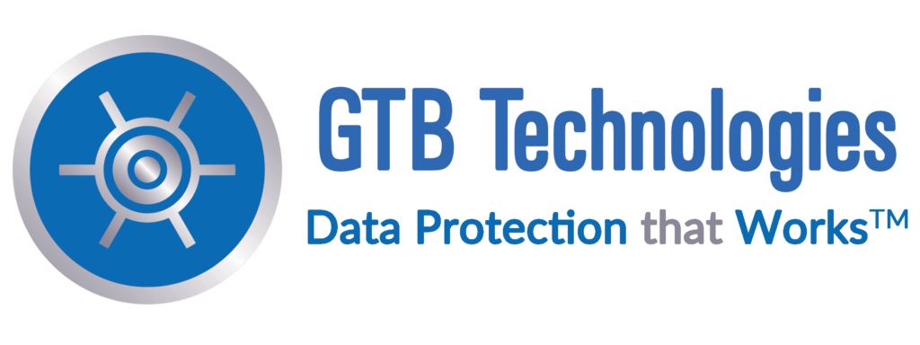 Logo_1 GTB Data Protection that Works left vault bkgrd white Name blue